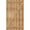 Ekena Millwork Spaced Board-n-Batten Shutters w/Z-Bar, Rough Sawn Western Red Cedar, 34 3/4W x 60H, PR RBS06Z35X060RWR - alternate 2